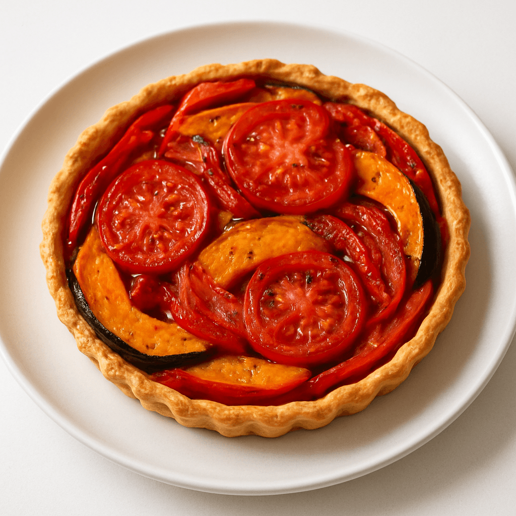 Foto de Tarta de verduras sin cebolla ni berenjena