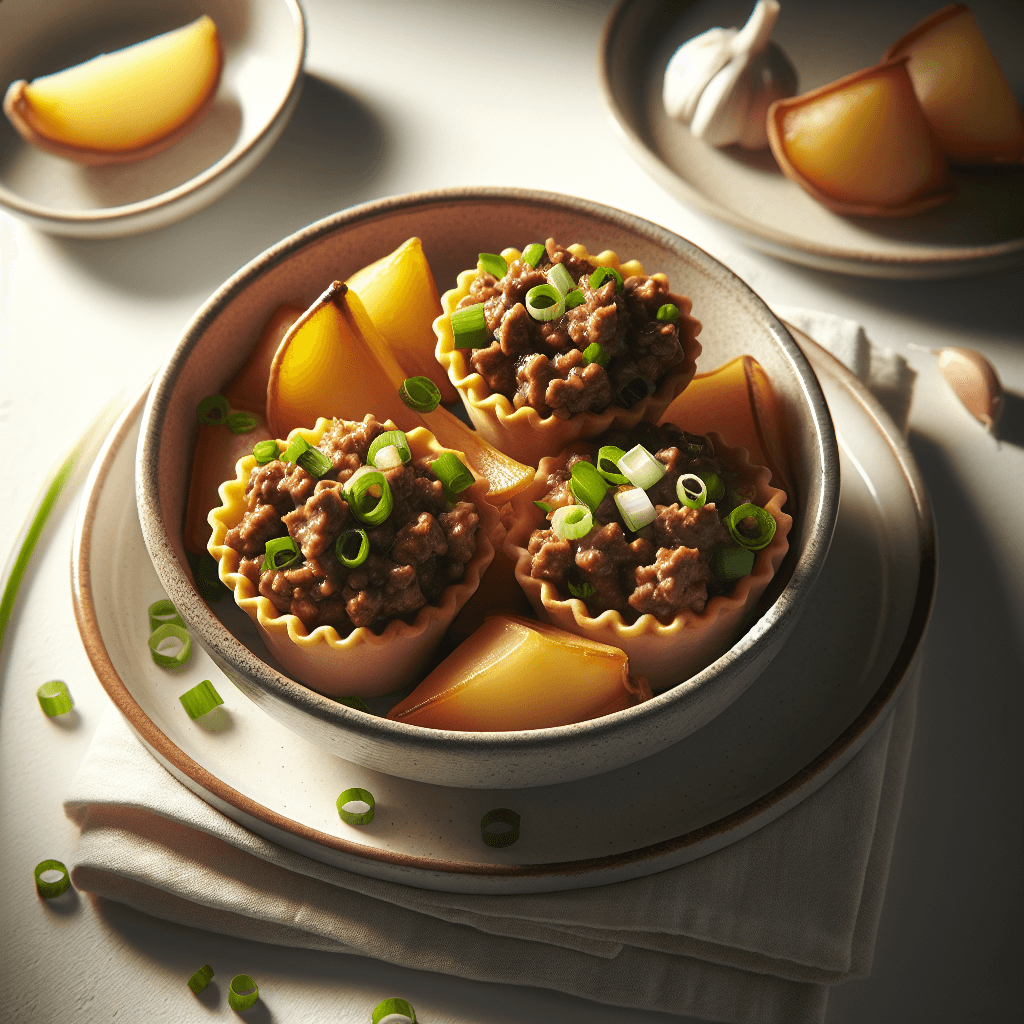 Foto de Pastel de papas con carne y cebolla de verdeo