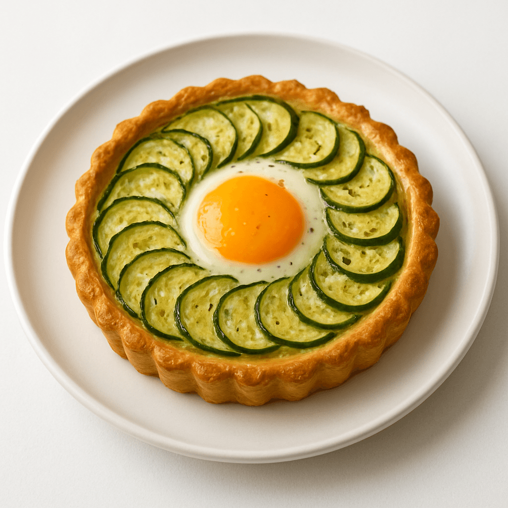 Foto de Tarta de zapallito y huevo al horno